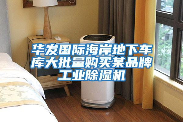 華發(fā)國際海岸地下車(chē)庫大批量購買(mǎi)某品牌工業(yè)除濕機