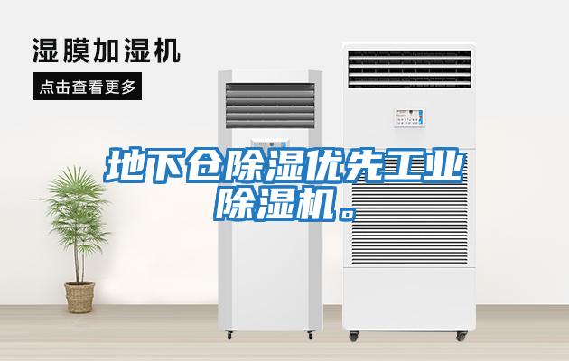 地下倉除濕優(yōu)先工業(yè)除濕機。