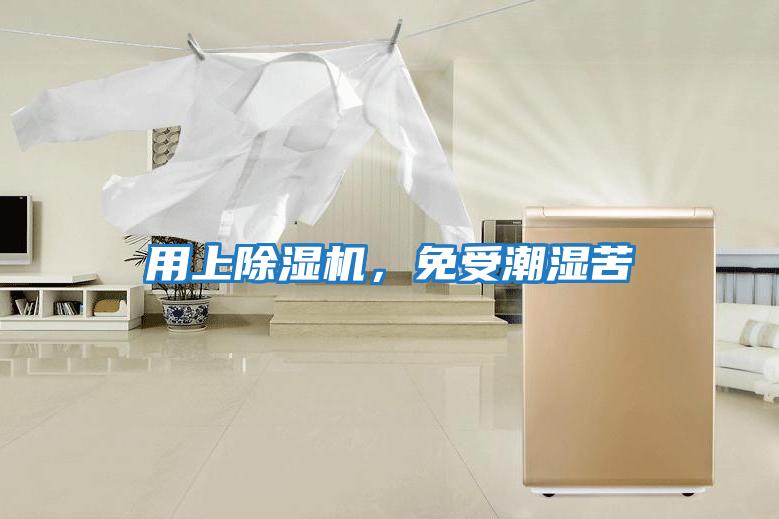 用上除濕機，免受潮濕苦