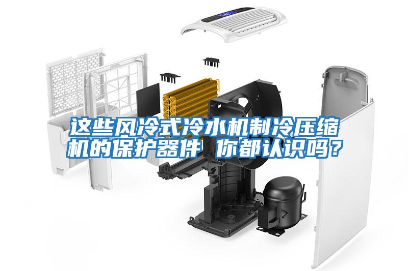 這些風(fēng)冷式冷水機制冷壓縮機的保護器件 你都認識嗎？