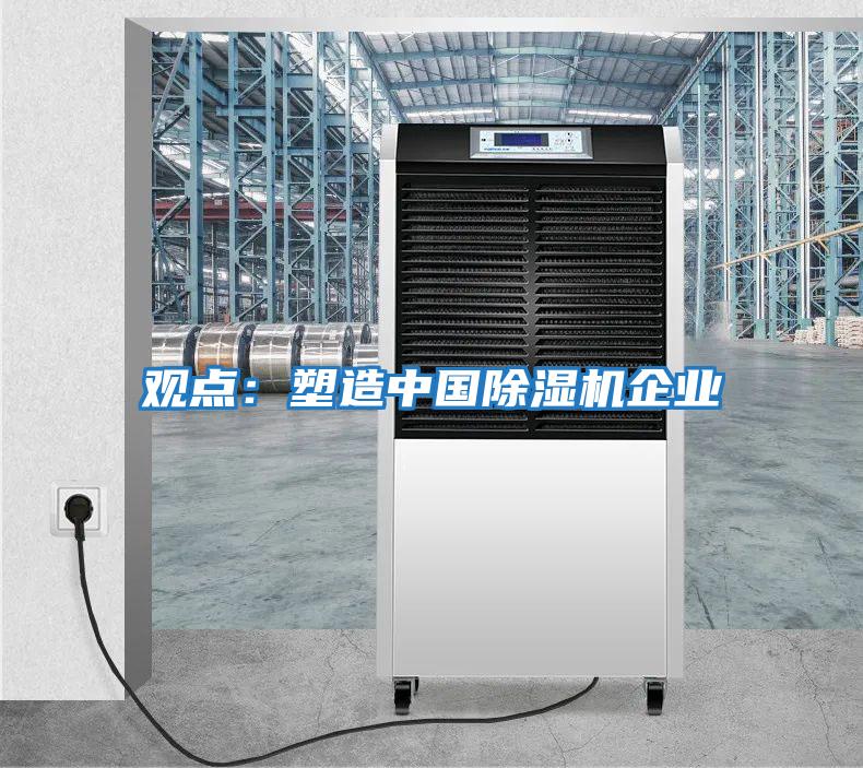 觀(guān)點(diǎn)：塑造中國除濕機企業(yè)