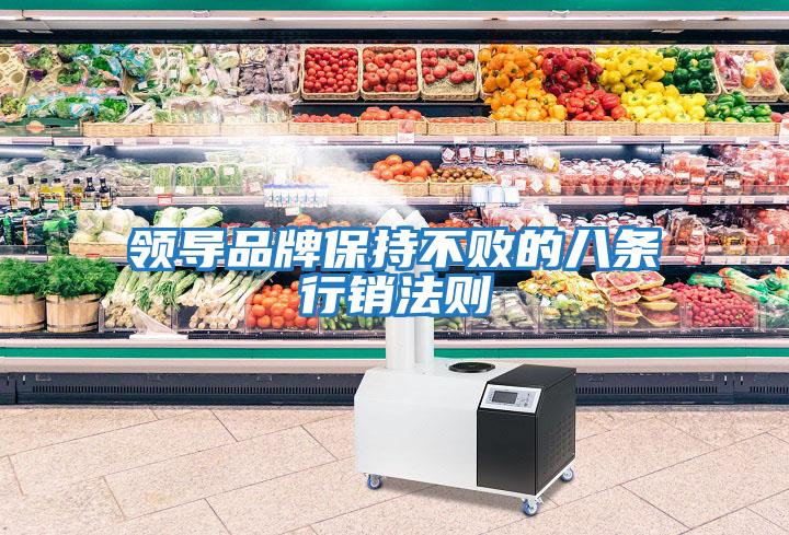 領(lǐng)導品牌保持不敗的八條行銷(xiāo)法則