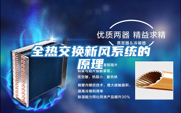 全熱交換新風(fēng)系統的原理