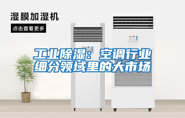 工業(yè)除濕：空調行業(yè)細分領(lǐng)域里的大市場(chǎng)