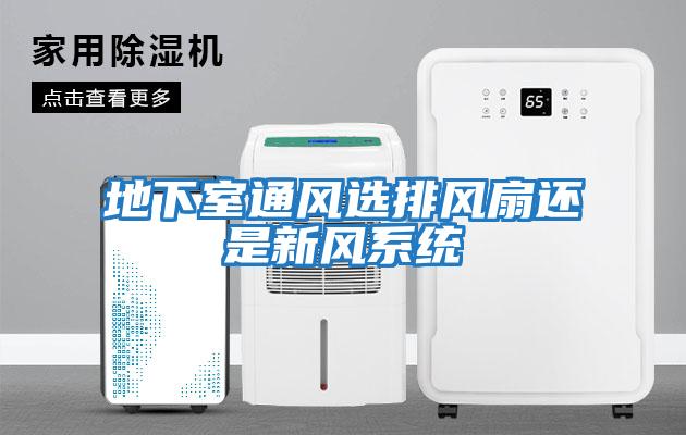 地下室通風(fēng)選排風(fēng)扇還是新風(fēng)系統