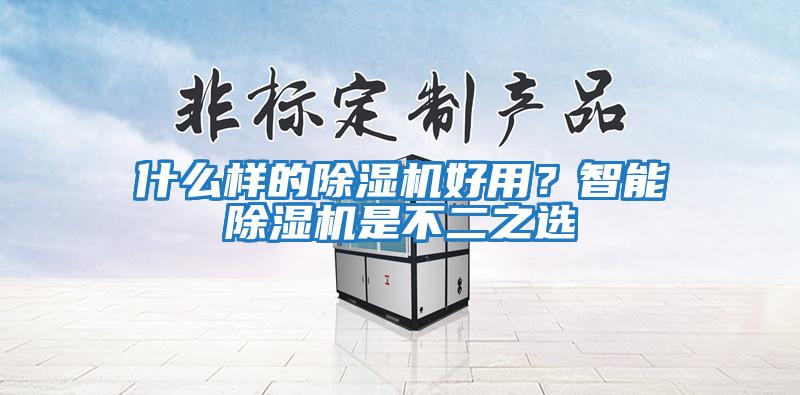 什么樣的除濕機好用？智能除濕機是不二之選