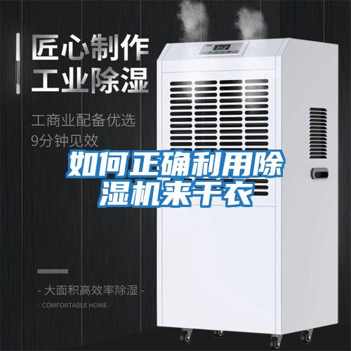 如何正確利用除濕機來(lái)干衣