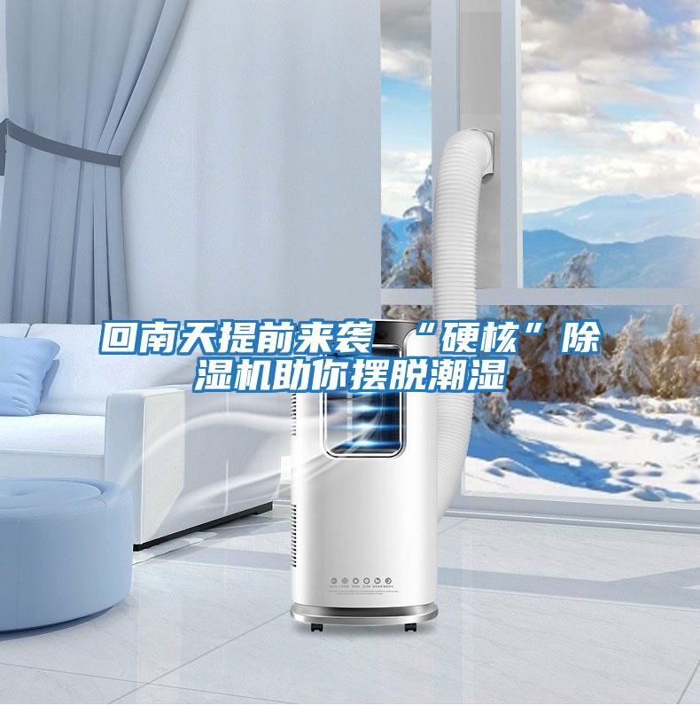 回南天提前來(lái)襲 “硬核”除濕機助你擺脫潮濕