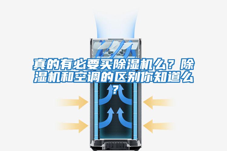 真的有必要買(mǎi)除濕機么？除濕機和空調的區別你知道么？