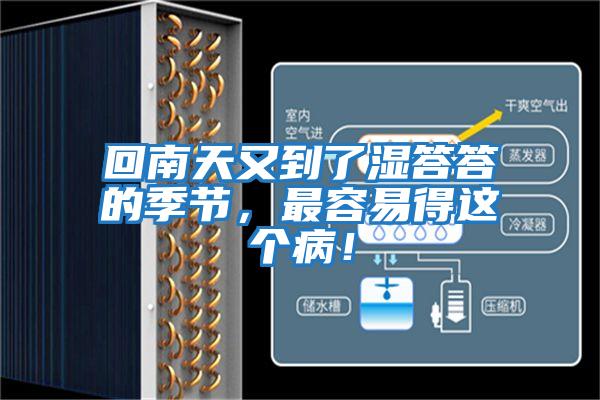 回南天又到了濕答答的季節，最容易得這個(gè)??！