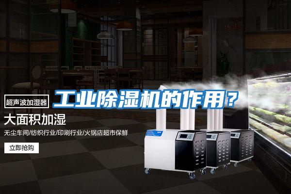 工業(yè)除濕機的作用？