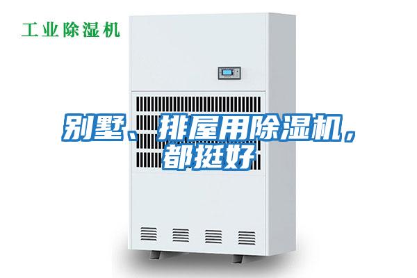 別墅、排屋用除濕機，都挺好