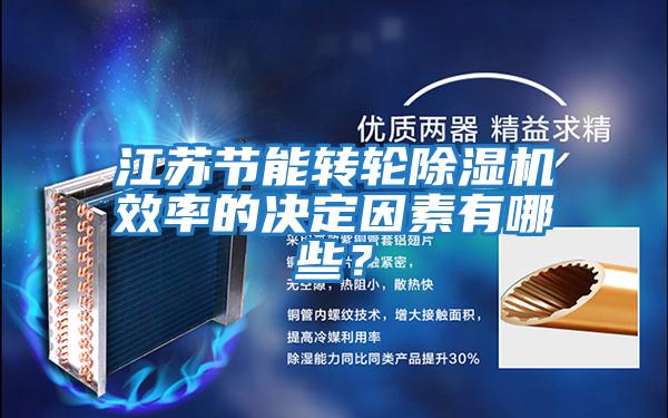 江蘇節能轉輪除濕機效率的決定因素有哪些？