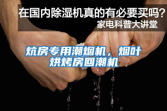 炕房專(zhuān)用潮煙機，煙葉烘烤房回潮機