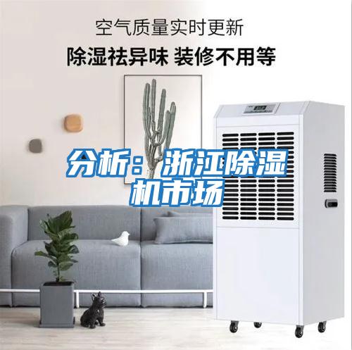 分析：浙江除濕機市場(chǎng)
