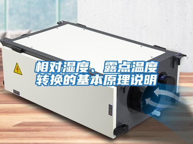 相對濕度、露點(diǎn)溫度轉換的基本原理說(shuō)明
