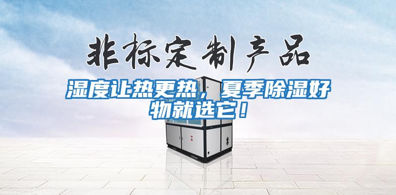 濕度讓熱更熱，夏季除濕好物就選它！