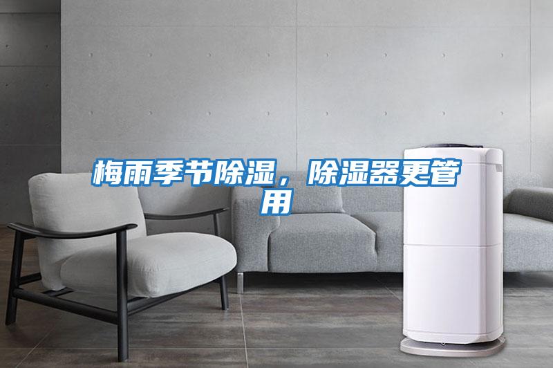 梅雨季節除濕，除濕器更管用