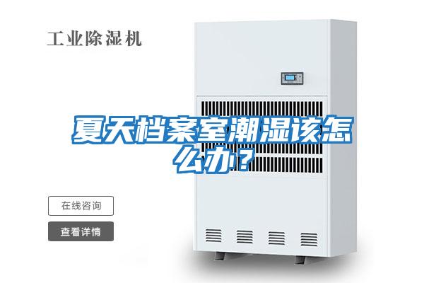 夏天檔案室潮濕該怎么辦？