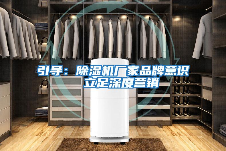 引導:除濕機廠(chǎng)家品牌意識 立足深度營(yíng)銷(xiāo)