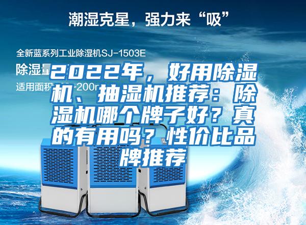 2022年，好用除濕機、抽濕機推薦：除濕機哪個(gè)牌子好？真的有用嗎？性?xún)r(jià)比品牌推薦