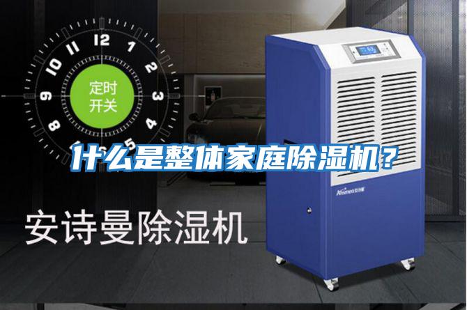 什么是整體家庭除濕機？