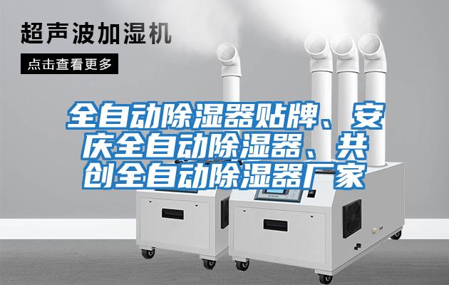 全自動(dòng)除濕器貼牌、安慶全自動(dòng)除濕器、共創(chuàng  )全自動(dòng)除濕器廠(chǎng)家