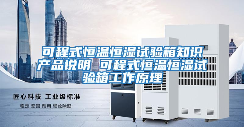 可程式恒溫恒濕試驗箱知識產(chǎn)品說(shuō)明 可程式恒溫恒濕試驗箱工作原理