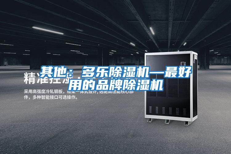 其他：多樂(lè )除濕機—最好用的品牌除濕機