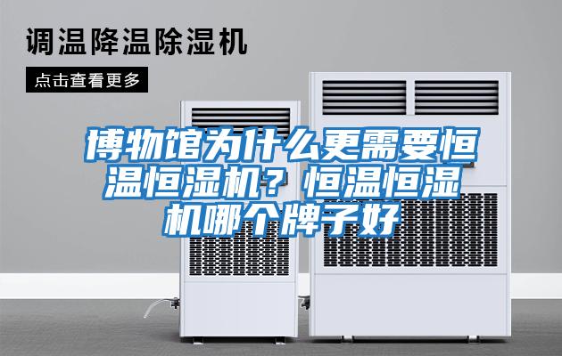博物館為什么更需要恒溫恒濕機？恒溫恒濕機哪個(gè)牌子好