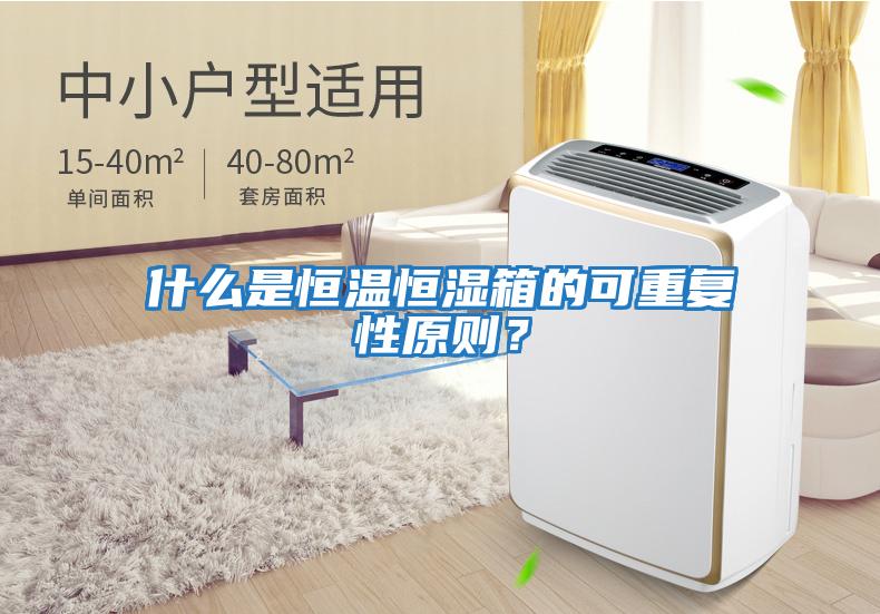 什么是恒溫恒濕箱的可重復性原則？