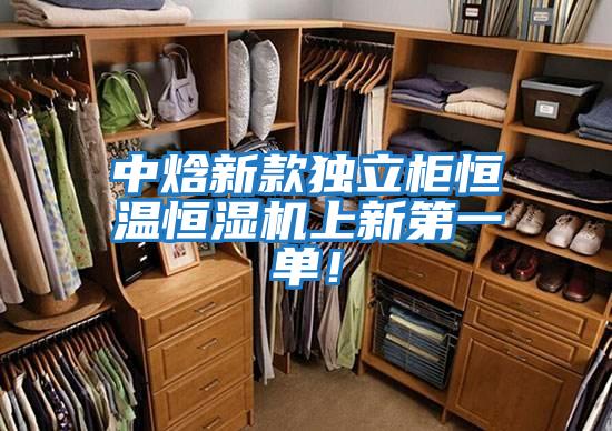 中焓新款獨立柜恒溫恒濕機上新第一單！