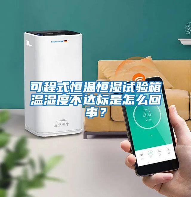 可程式恒溫恒濕試驗箱溫濕度不達標是怎么回事？