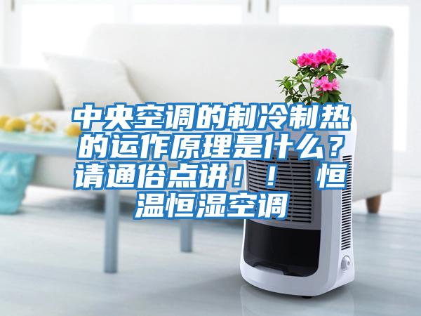 中央空調的制冷制熱的運作原理是什么？請通俗點(diǎn)講??！ 恒溫恒濕空調