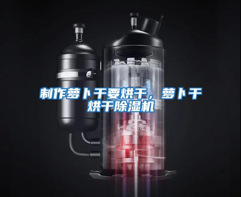 制作蘿卜干要烘干，蘿卜干烘干除濕機