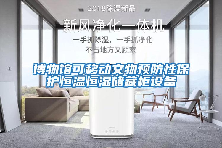 博物館可移動(dòng)文物預防性保護恒溫恒濕儲藏柜設備