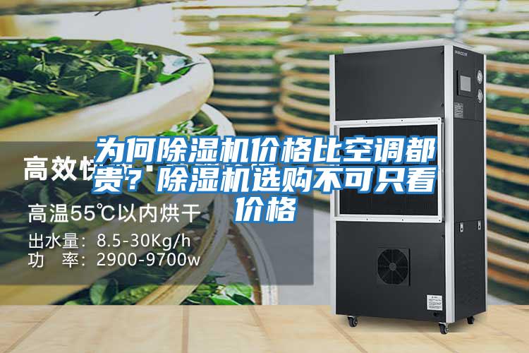 為何除濕機價(jià)格比空調都貴？除濕機選購不可只看價(jià)格
