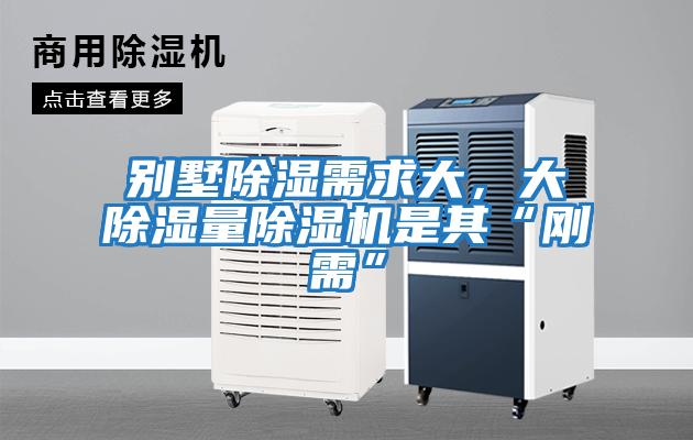 別墅除濕需求大，大除濕量除濕機是其“剛需”