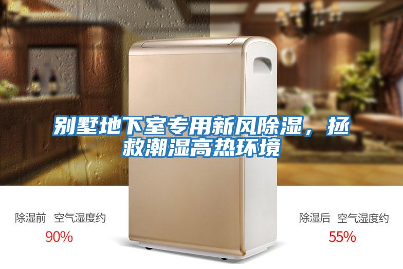 別墅地下室專(zhuān)用新風(fēng)除濕，拯救潮濕高熱環(huán)境