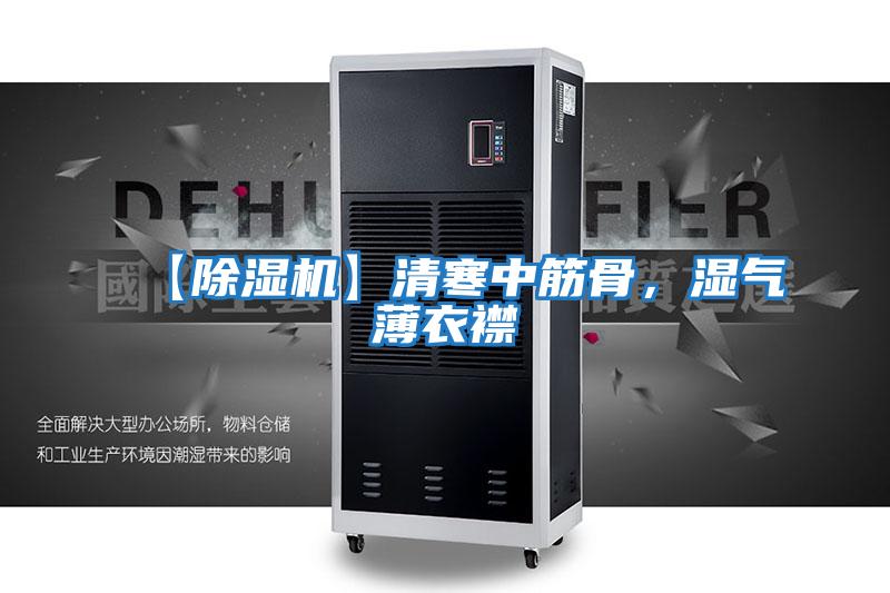 【除濕機】清寒中筋骨，濕氣薄衣襟