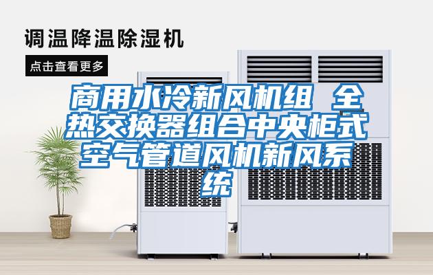 商用水冷新風(fēng)機組 全熱交換器組合中央柜式空氣管道風(fēng)機新風(fēng)系統