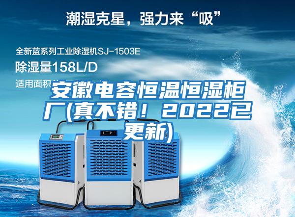 安徽電容恒溫恒濕柜廠(chǎng)(真不錯！2022已更新)