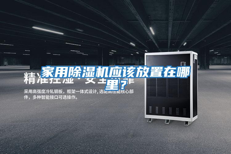 家用除濕機應該放置在哪里？
