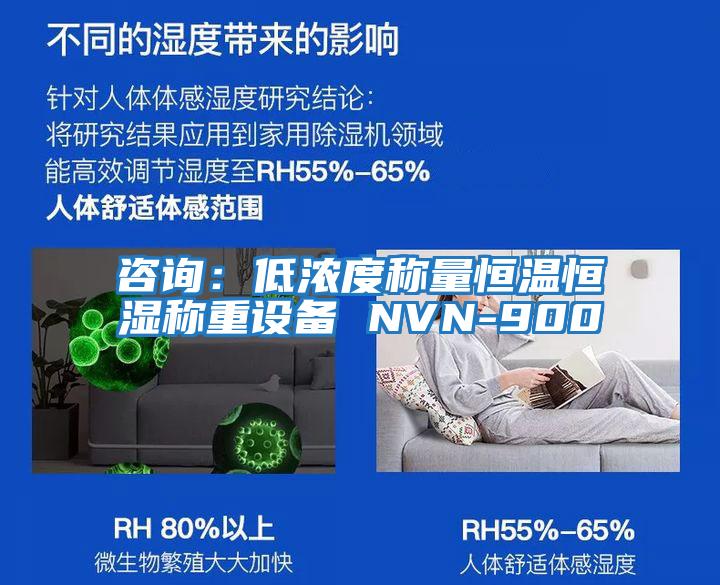 咨詢(xún)：低濃度稱(chēng)量恒溫恒濕稱(chēng)重設備 NVN-900