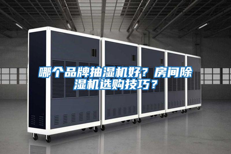 哪個(gè)品牌抽濕機好？房間除濕機選購技巧？