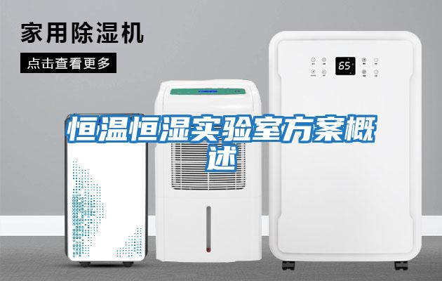 恒溫恒濕實(shí)驗室方案概述