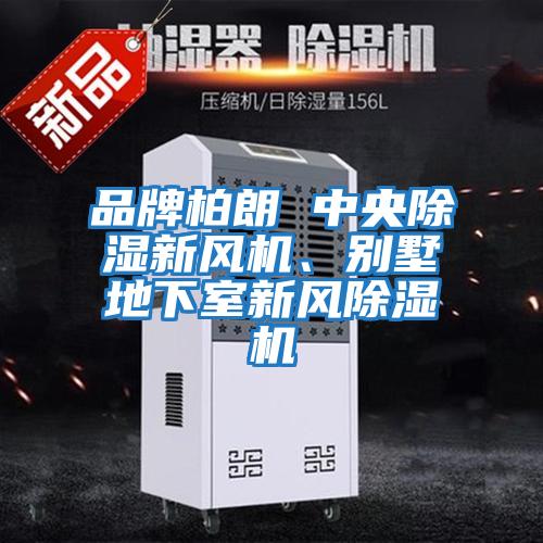 品牌柏朗 中央除濕新風(fēng)機、別墅地下室新風(fēng)除濕機