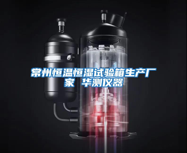常州恒溫恒濕試驗箱生產(chǎn)廠(chǎng)家 華測儀器