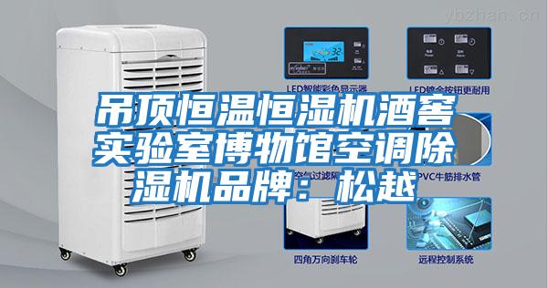 吊頂恒溫恒濕機酒窖實(shí)驗室博物館空調除濕機品牌：松越