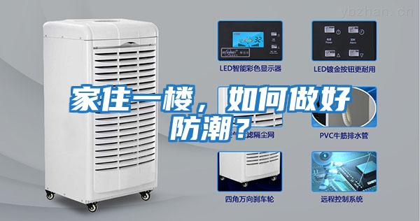 家住一樓，如何做好防潮？